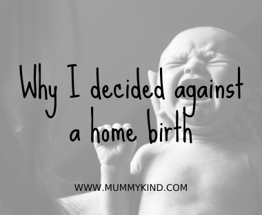 banner image - newborn baby at home birth with post title overlaid