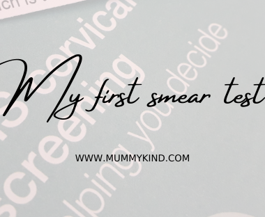 My first smear test banner image