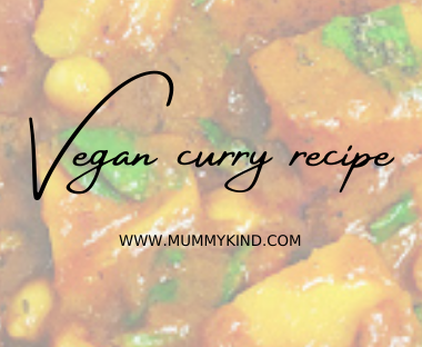 vegan curry banner image