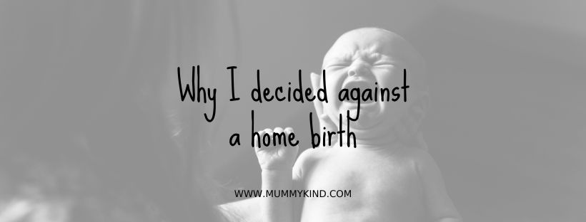 banner image - newborn baby at home birth with post title overlaid